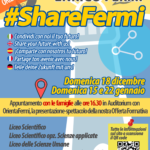#ShareFermi: tre date per l'orientamento e l'informazione alle famiglie